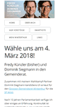 Mobile Screenshot of kuenzler.ch